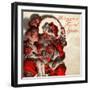 Santa Toys and Goodies-null-Framed Giclee Print