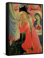 Santa Trinita Altarpiece, Detail of Mary Magdalene, circa 1434-Fra Angelico-Framed Stretched Canvas