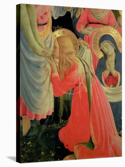 Santa Trinita Altarpiece, Detail of Mary Magdalene, circa 1434-Fra Angelico-Stretched Canvas