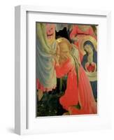 Santa Trinita Altarpiece, Detail of Mary Magdalene, circa 1434-Fra Angelico-Framed Giclee Print