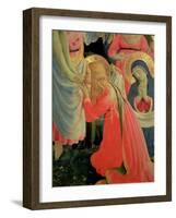 Santa Trinita Altarpiece, Detail of Mary Magdalene, circa 1434-Fra Angelico-Framed Giclee Print