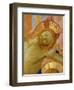 Santa Trinita Altarpiece, Detail of the Head of the Dead Christ, c.1434-Fra Angelico-Framed Giclee Print