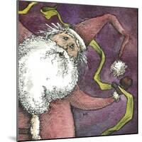 Santa V-Kory Fluckiger-Mounted Giclee Print