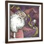 Santa V-Kory Fluckiger-Framed Giclee Print