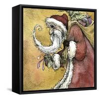 Santa VI-Kory Fluckiger-Framed Stretched Canvas