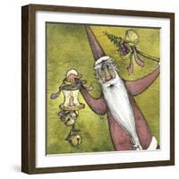 Santa VII-Kory Fluckiger-Framed Giclee Print