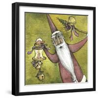 Santa VII-Kory Fluckiger-Framed Giclee Print