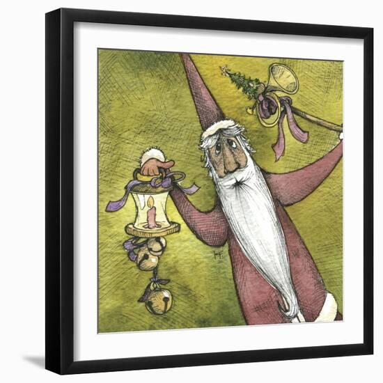 Santa VII-Kory Fluckiger-Framed Giclee Print