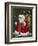 Santa with a Sack of Toys-Beverly Johnston-Framed Giclee Print