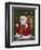 Santa with a Sack of Toys-Beverly Johnston-Framed Giclee Print