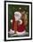 Santa with a Sack of Toys-Beverly Johnston-Framed Giclee Print