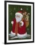 Santa with a Sack of Toys-Beverly Johnston-Framed Giclee Print