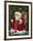 Santa with a Sack of Toys-Beverly Johnston-Framed Giclee Print