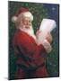 Santa With Blank Letters-Mary Miller Veazie-Mounted Giclee Print