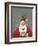 Santa with Bluebirds-Margaret Wilson-Framed Giclee Print