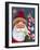 Santa with Candy-Beverly Johnston-Framed Giclee Print