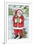 Santa With Friends-Melinda Hipsher-Framed Giclee Print