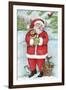 Santa With Friends-Melinda Hipsher-Framed Giclee Print