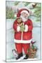 Santa With Friends-Melinda Hipsher-Mounted Giclee Print