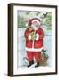 Santa With Friends-Melinda Hipsher-Framed Giclee Print