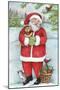 Santa With Friends-Melinda Hipsher-Mounted Giclee Print
