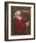 Santa With Wreath-Mary Miller Veazie-Framed Giclee Print