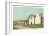 Santa Ynez Mission, California-null-Framed Art Print