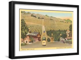 Santa Ynez Valley Wine Country, California-null-Framed Art Print