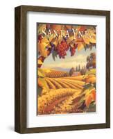 Santa Ynez Valley-Kerne Erickson-Framed Art Print