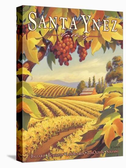 Santa Ynez Valley-Kerne Erickson-Stretched Canvas