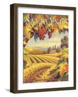 Santa Ynez Valley-Kerne Erickson-Framed Art Print