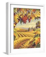 Santa Ynez Valley-Kerne Erickson-Framed Art Print