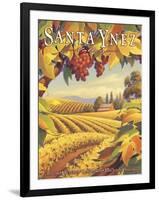 Santa Ynez Valley-Kerne Erickson-Framed Art Print