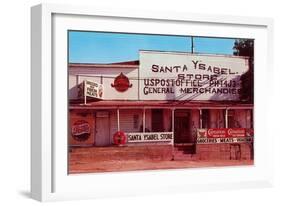 Santa Ysabel Store, Julian-null-Framed Art Print