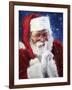 santa2-Meadowpaint-Framed Giclee Print