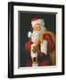Santa-Susan Comish-Framed Art Print