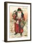 Santa-German School-Framed Giclee Print