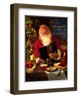 Santa-Jason Bullard-Framed Giclee Print