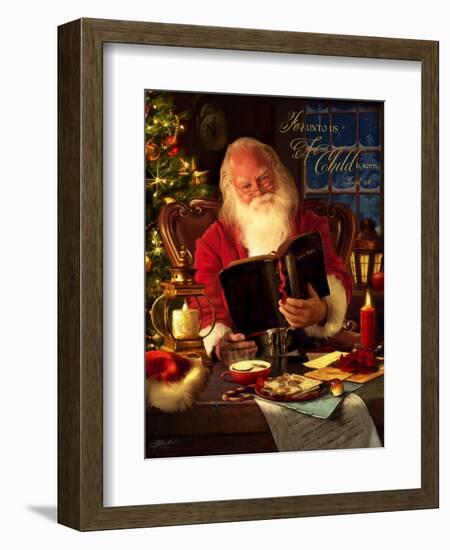 Santa-Jason Bullard-Framed Giclee Print