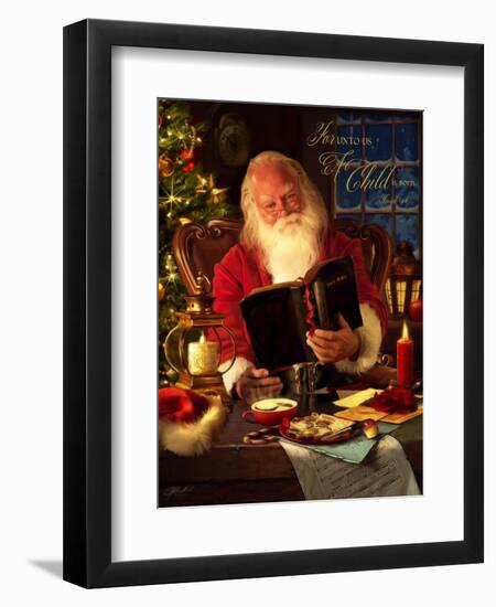 Santa-Jason Bullard-Framed Giclee Print