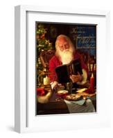 Santa-Jason Bullard-Framed Giclee Print