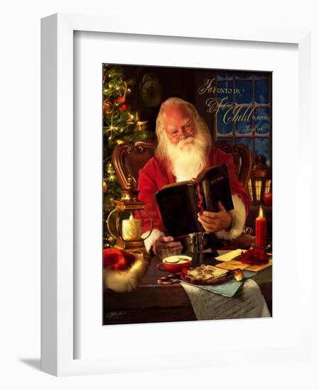 Santa-Jason Bullard-Framed Giclee Print