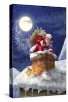 Santa-Art House Design-Stretched Canvas