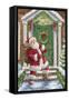 Santa-Art House Design-Framed Stretched Canvas