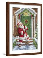 Santa-Art House Design-Framed Giclee Print