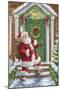 Santa-Art House Design-Mounted Giclee Print