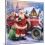 Santa-Art House Design-Mounted Giclee Print