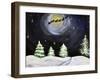 Santa-Sarah Tiffany King-Framed Giclee Print