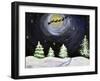 Santa-Sarah Tiffany King-Framed Giclee Print