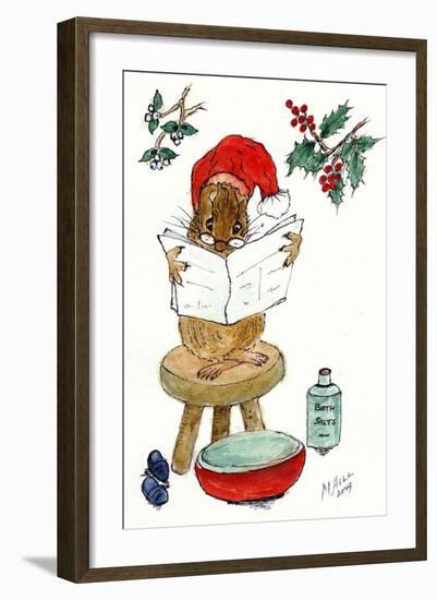 Santa-Nell Hill-Framed Giclee Print